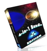 3D Space Screensavers 4-in-1 Bundle screenshot